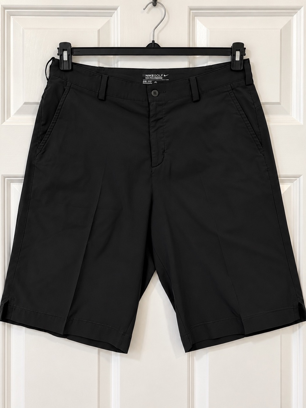 Nike Golf Tour Performance Shorts Mens 35 Black Dri-FIT Athletic Golf